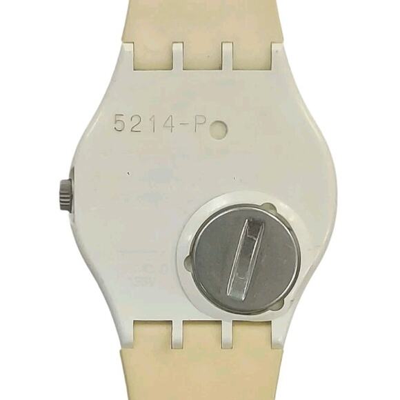 Vinrage Swatch Watch TENNIS GRID GW100 1983 Standard Gents Rare Swiss Quartz - Picture 5 of 6